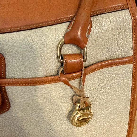 Dooney & Bourke All Weather leather Vintage Satchel Crossbody Handbag - Picture 13 of 16